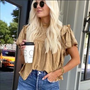 Free People Boho Top